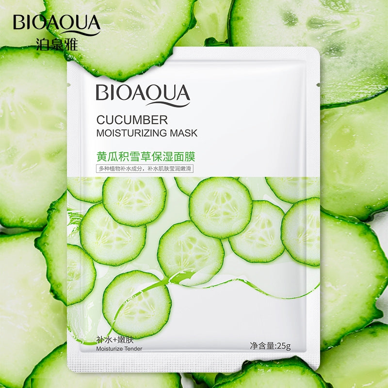 BIOAQUA Cucumber Moisturizing Face Sheet Mask