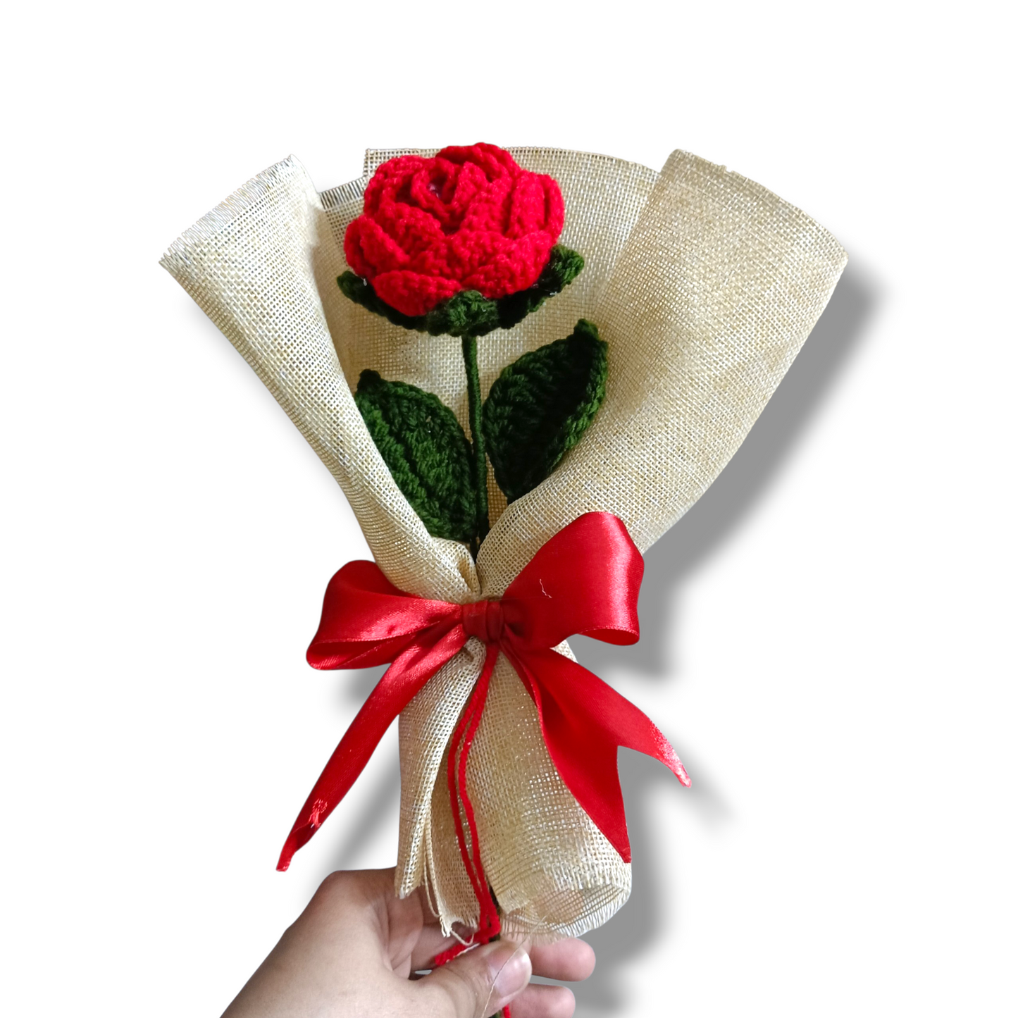 Handmade Crochet Rose Bouquet – Forever Flower Gift