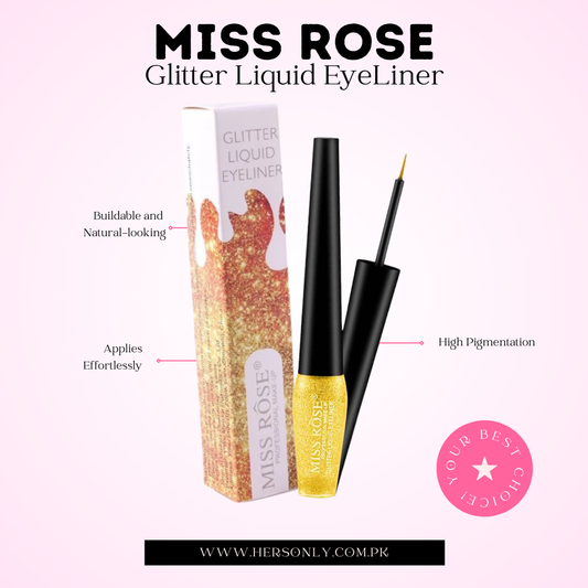 Miss Rose Liquid Glitter Eyeliner