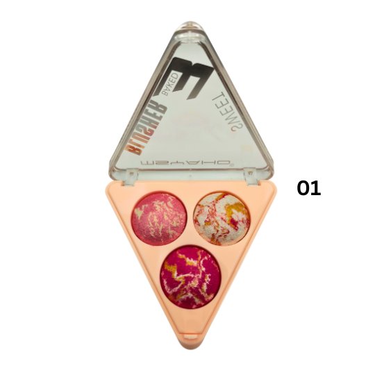 MSYAHO 3 IN 1 Terracotta Baked Blush