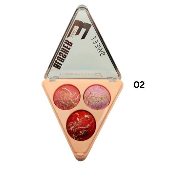 MSYAHO 3 IN 1 Terracotta Baked Blush