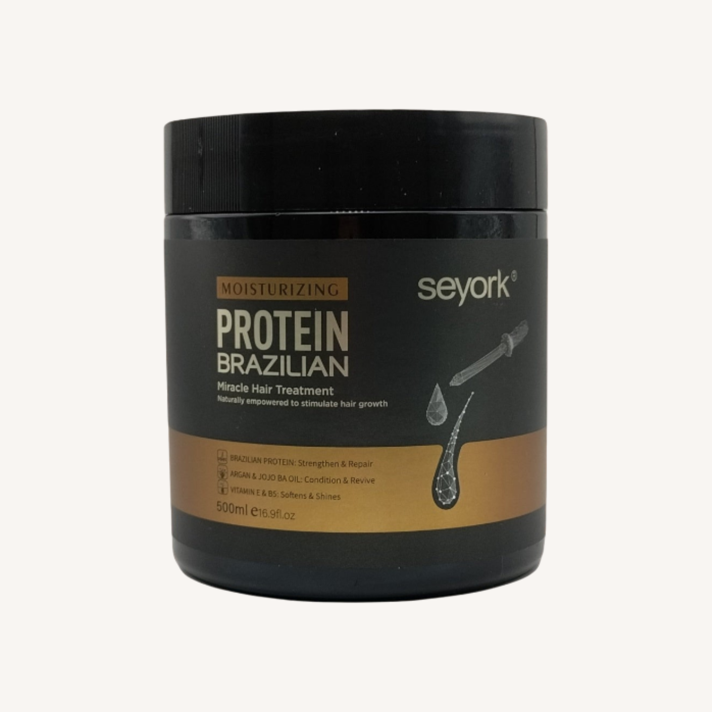 Seyork Moisturising Protein Brazilian Hair Treatment (500ml)