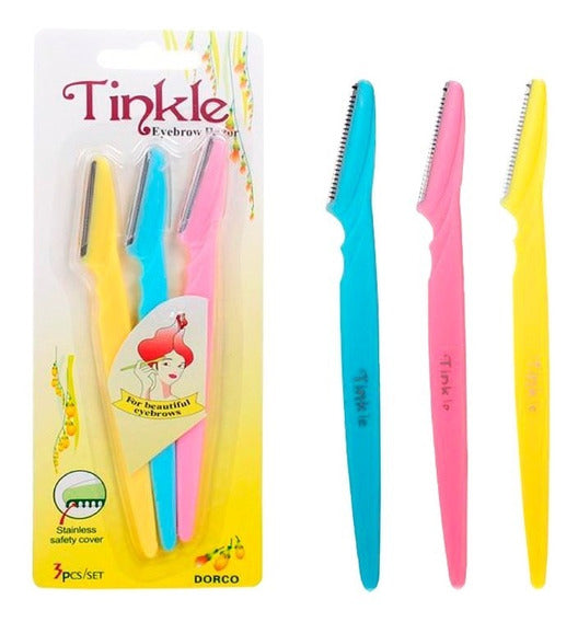 Tinkel Women Face Razor - Pack of 3