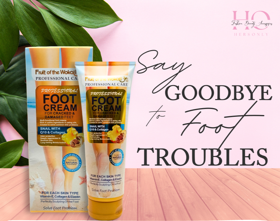 Fruit of Wokali Foot Cream for Cracked & Damaged Feet 130ml