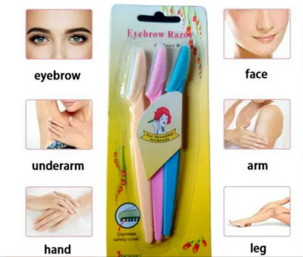 Tinkel Women Face Razor - Pack of 3