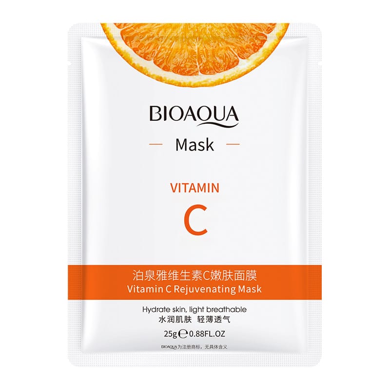 BIOAQUA Cahnsai Vitamin C Masker Rejuvenation Face Sheet Mask