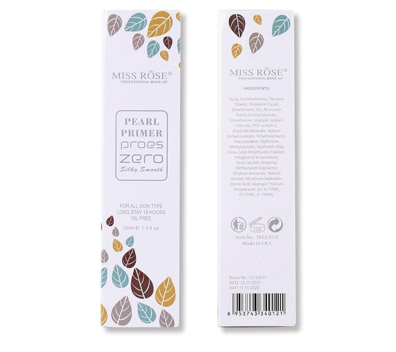 MISS ROSE Zero Pore Primer