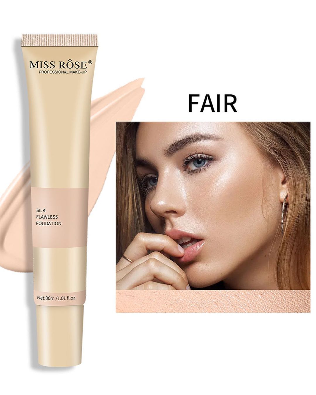 Miss Rose Silk Flawless Foundation.
