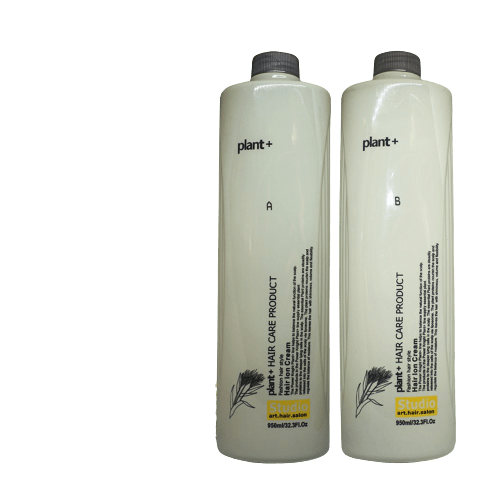Plant+ Hair Treatment Kit  (Rebonding Kit) 950ml×2