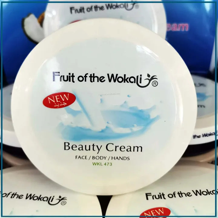 Fruit of Wokali 150G Beauty Cream Milk Cream for face/body/hands moisturizing, whitening & beauty