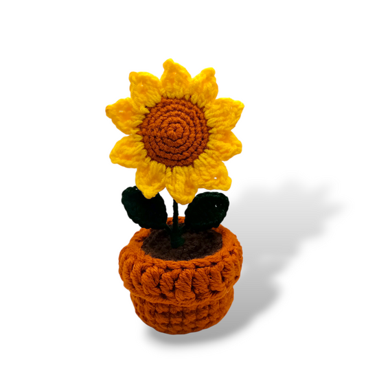 Handmade Crochet Sunflower 🌻 | Aesthetic Floral Decor | Everlasting Gift for Her