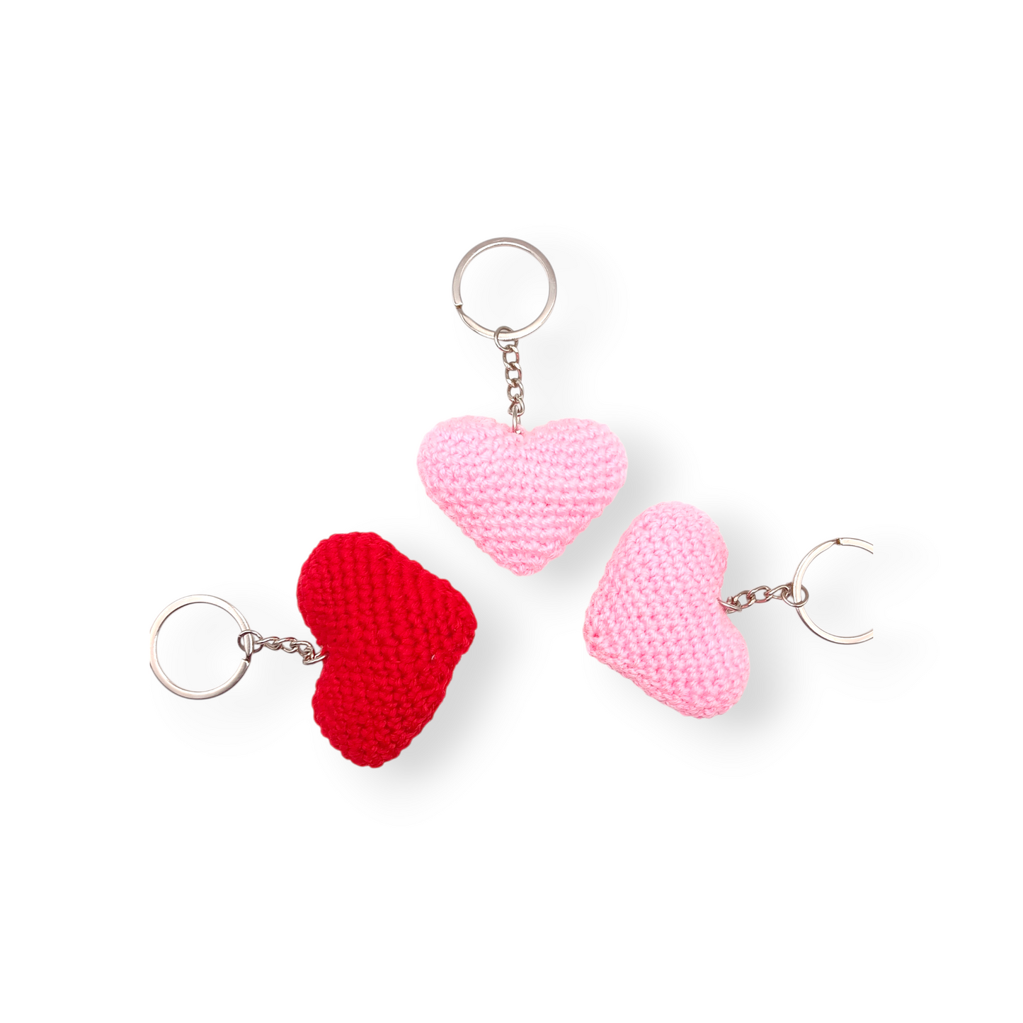 Handmade Crochet Keychain | Cute Yarn Bag Charm & Key Ring