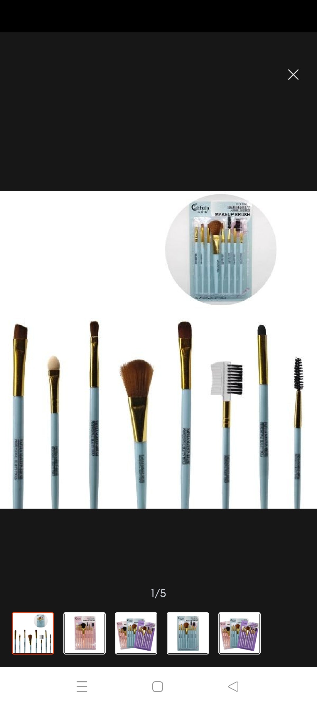 Makeup Brush Set 8pcs