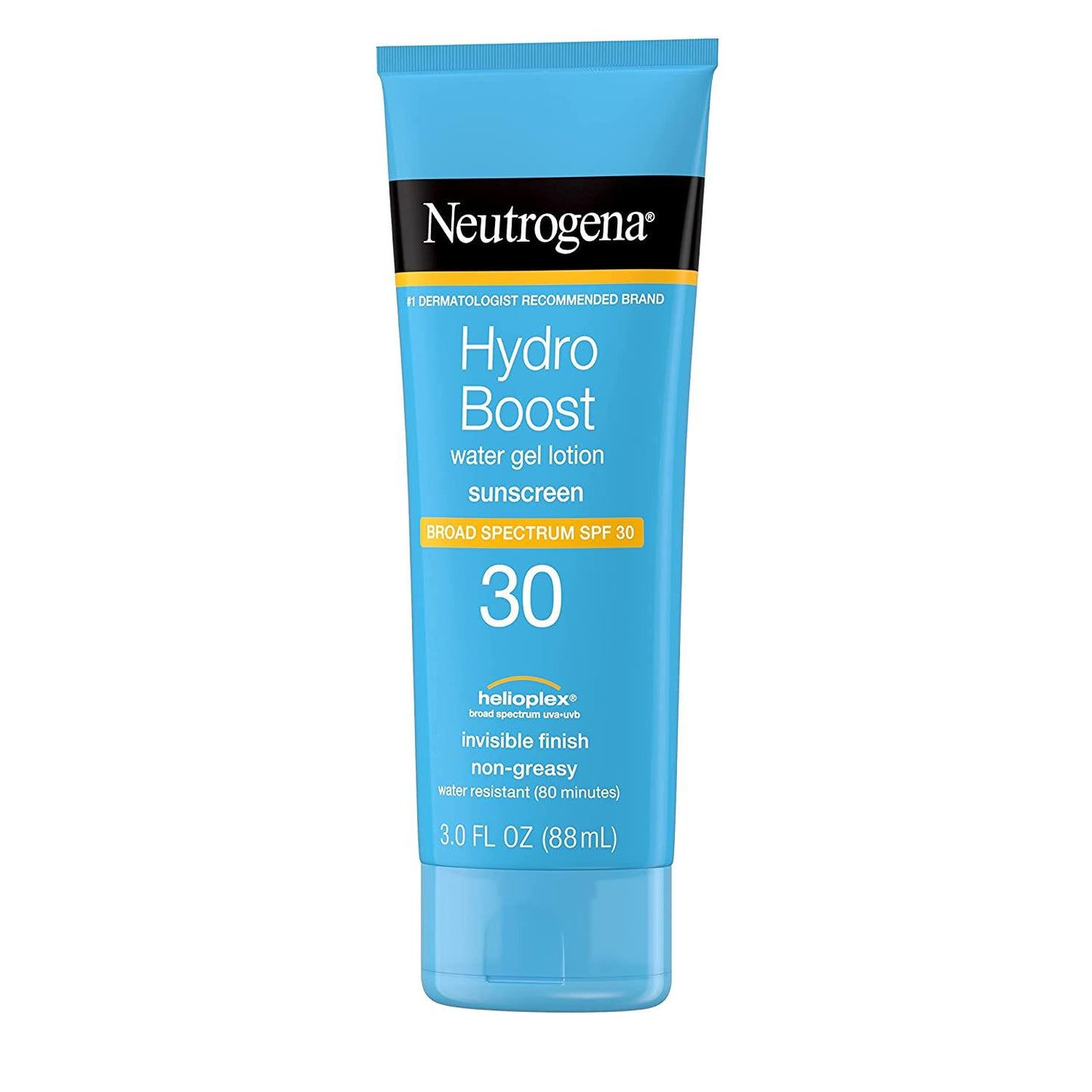 Neutrogena Hydro Boost SPF 50 Water Gel Sunscreen Lotion for Face and Body - Non-Greasy, Hydrating, and Broad Spectrum Protection