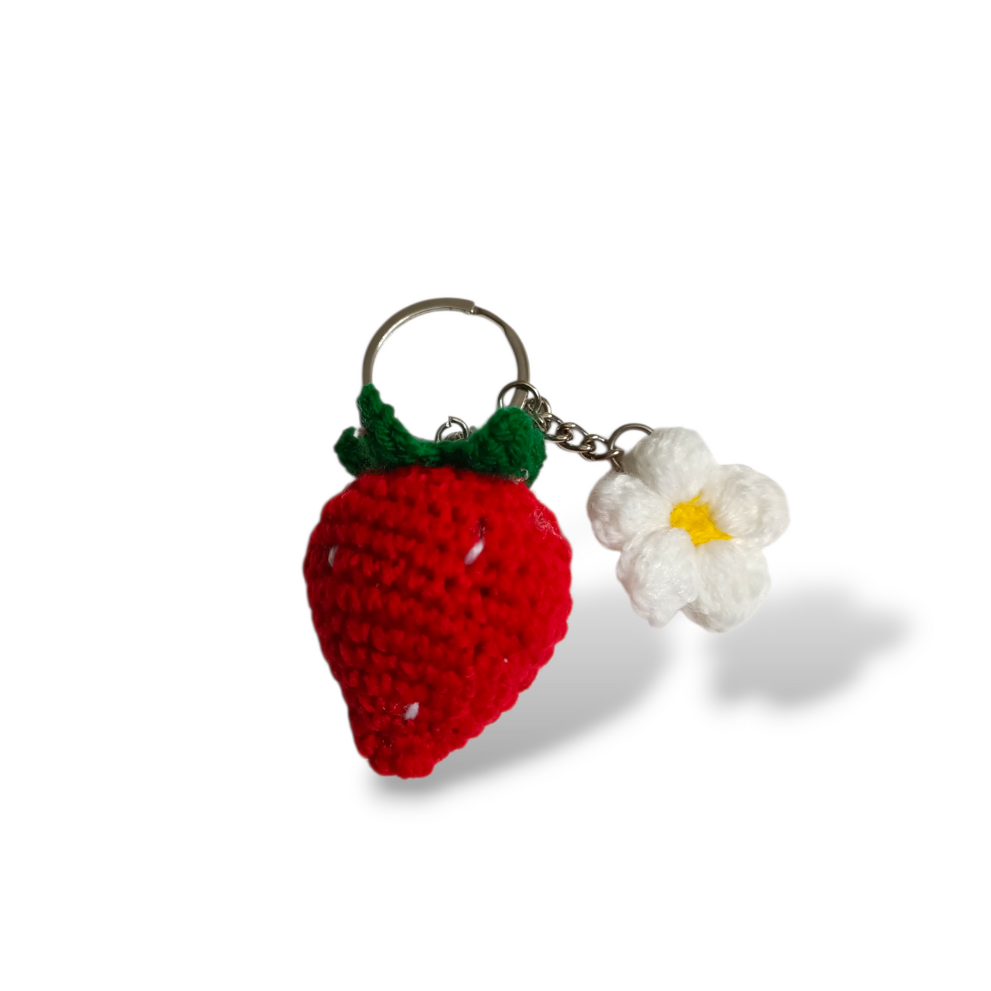 Handmade Crochet Keychain | Cute Yarn Bag Charm & Key Ring