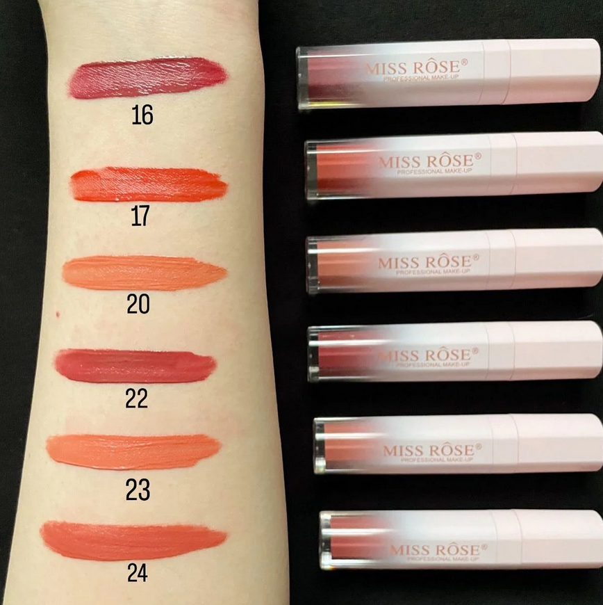 Miss Rose Velvet liquid Lip gloss
