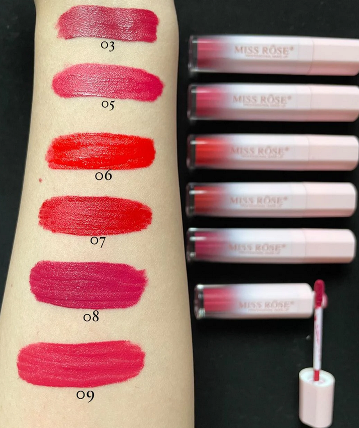 Miss Rose Velvet liquid Lip gloss